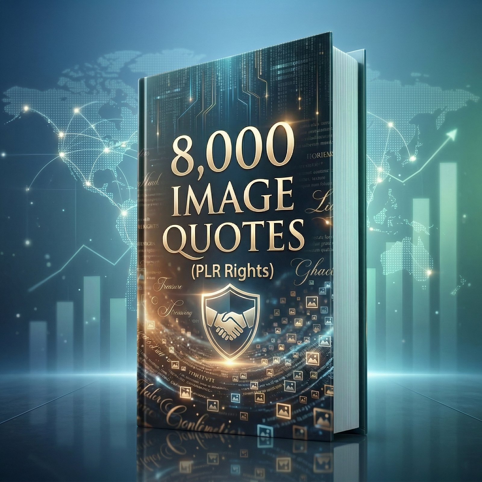8,000 Image Quotes (PLR Rights)