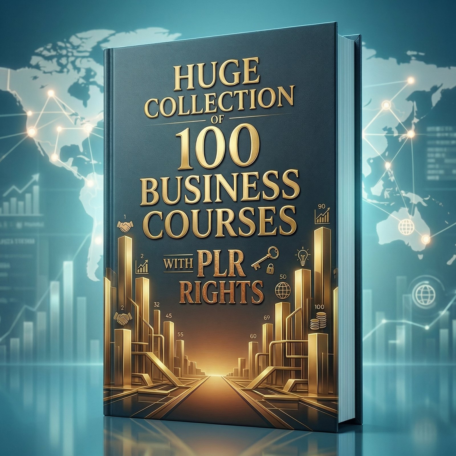 Huge collection of 100 Business courses with PLR Rights